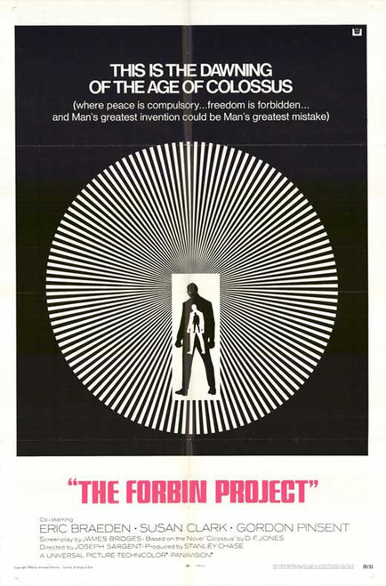Colossus: The Forbin Project Movie Poster Print (11 x 17) - Item # MOVCF5106