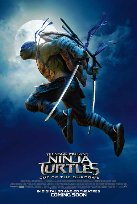 Teenage Mutant Ninja Turtles: Out of the Shadows Movie Poster Print (11 x 17) - Item # MOVCB02745