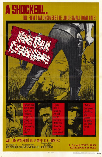 Girl on a Chain Gang Movie Poster Print (11 x 17) - Item # MOVAE3192