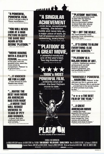 Platoon Movie Poster Print (27 x 40) - Item # MOVCF6642