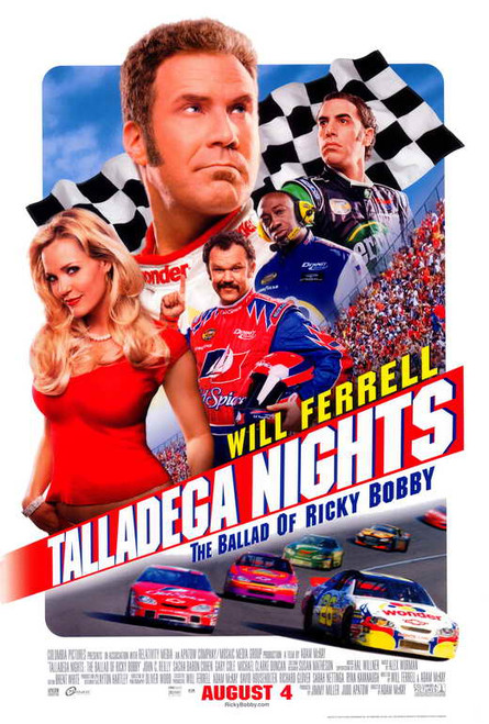 Talladega Nights: The Ballad of Ricky Bobby Movie Poster Print (27 x 40) - Item # MOVGH6478