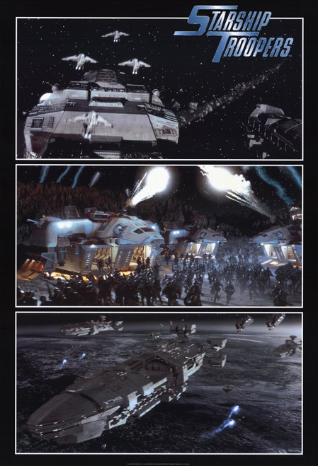 Starship Troopers Movie Poster Print (11 x 17) - Item # MOVCE4682