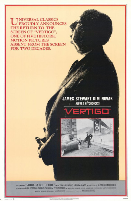 Vertigo Movie Poster Print (11 x 17) - Item # MOVAD9839