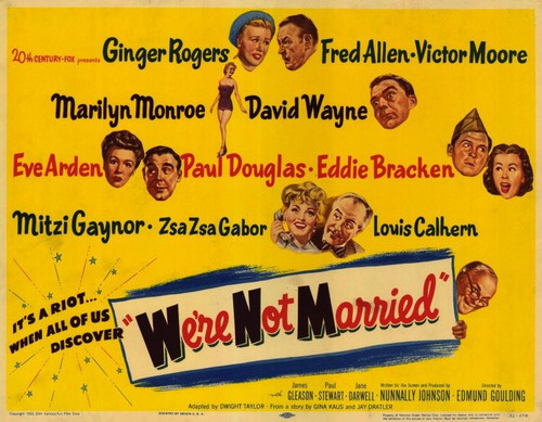 We're Not Married Movie Poster Print (11 x 17) - Item # MOVID0918