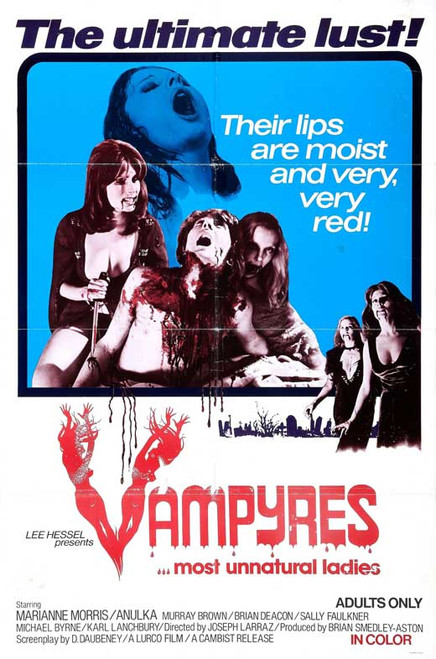 Vampyres Movie Poster Print (11 x 17) - Item # MOVIB60214