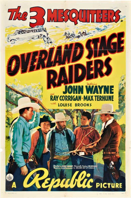 Overland Stage Raiders Movie Poster Print (11 x 17) - Item # MOVIB09453
