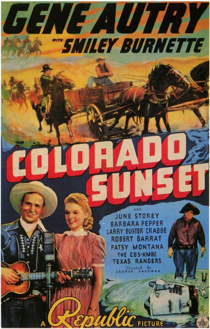 Colorado Sunset Movie Poster Print (11 x 17) - Item # MOVID8991