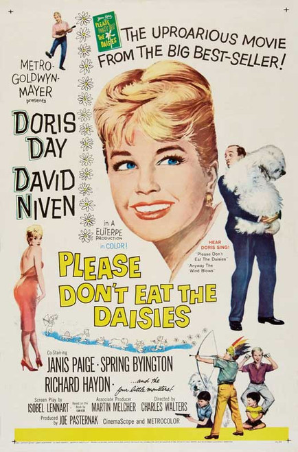 Please Don't Eat the Daisies Movie Poster Print (11 x 17) - Item # MOVCB68543