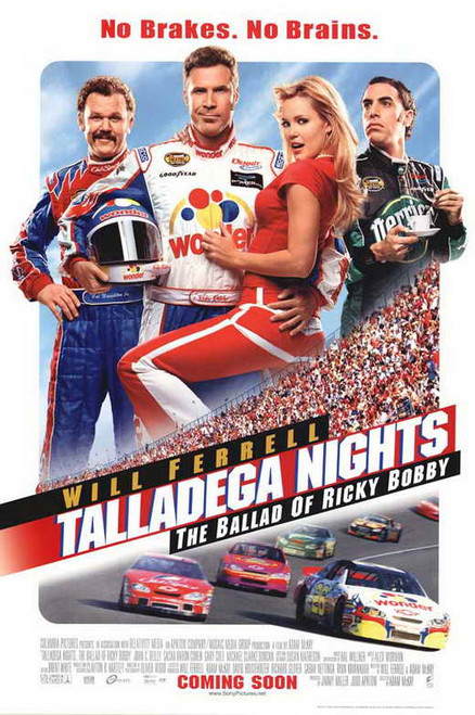 Talladega Nights: The Ballad of Ricky Bobby Movie Poster Print (11 x 17) - Item # MOVGI6629
