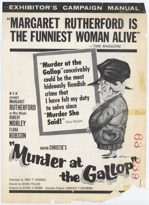 Murder at the Gallop Movie Poster Print (11 x 17) - Item # MOVAE5958