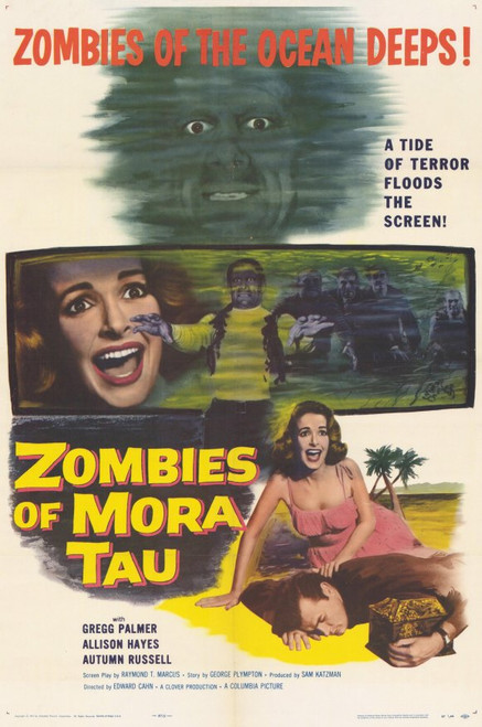 Zombies of Mora Tau Movie Poster Print (11 x 17) - Item # MOVCD2893