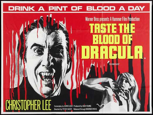 Taste the Blood of Dracula Movie Poster Print (27 x 40) - Item # MOVIB02673