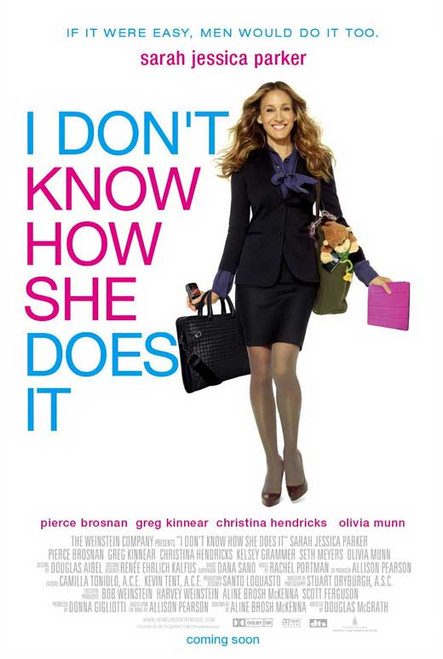 I Don't Know How She Does It Movie Poster Print (11 x 17) - Item # MOVAB67524
