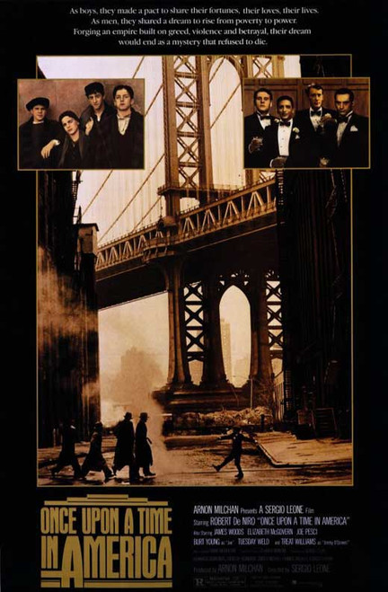 Once Upon a Time in America Movie Poster Print (11 x 17) - Item # MOVID1871