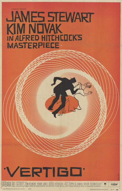 Vertigo Movie Poster Print (11 x 17) - Item # MOVIE9419