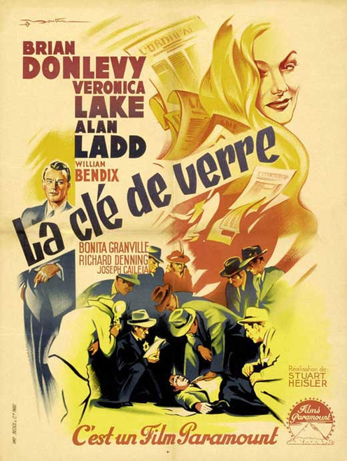 Glass Key Movie Poster Print (11 x 17) - Item # MOVII1324