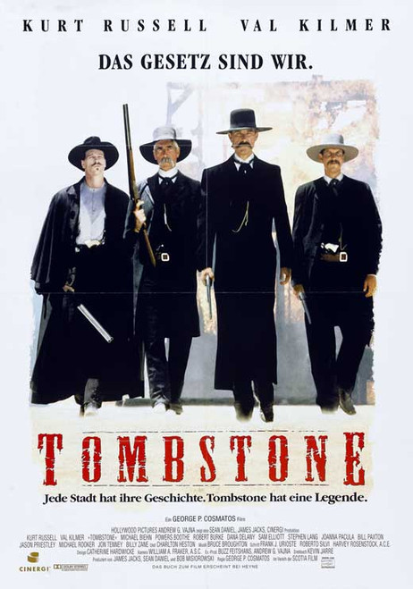Tombstone Movie Poster Print (11 x 17) - Item # MOVEB43294