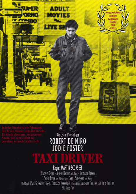 Taxi Driver Movie Poster Print (11 x 17) - Item # MOVIE1412