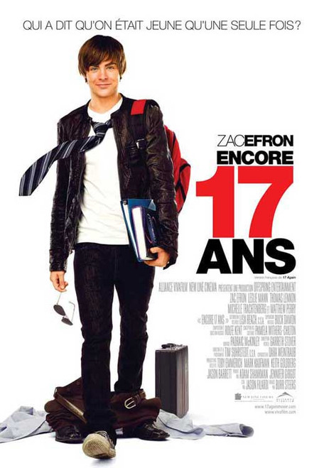 17 Again Movie Poster Print (11 x 17) - Item # MOVIB71660