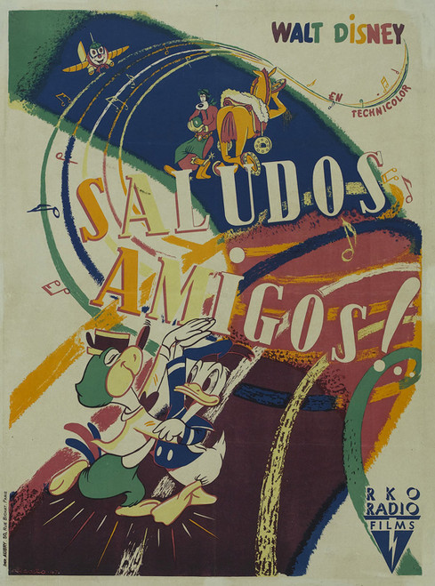 Saludos Amigos Movie Poster Print (27 x 40) - Item # MOVCI8688