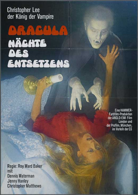 Taste the Blood of Dracula Movie Poster Print (11 x 17) - Item