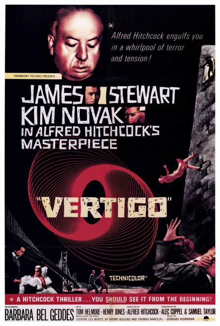 Vertigo Movie Poster Print (27 x 40) - Item # MOVEG8312