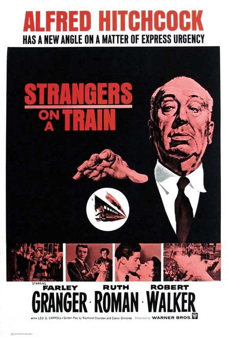 Strangers on a Train Movie Poster Print (11 x 17) - Item # MOVAB04260