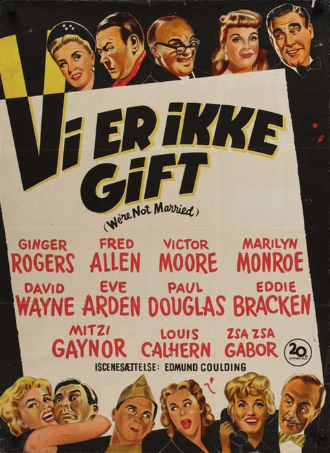 We're Not Married Movie Poster Print (27 x 40) - Item # MOVIB01373