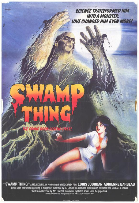 Swamp Thing Movie Poster Print (11 x 17) - Item # MOVIE0702