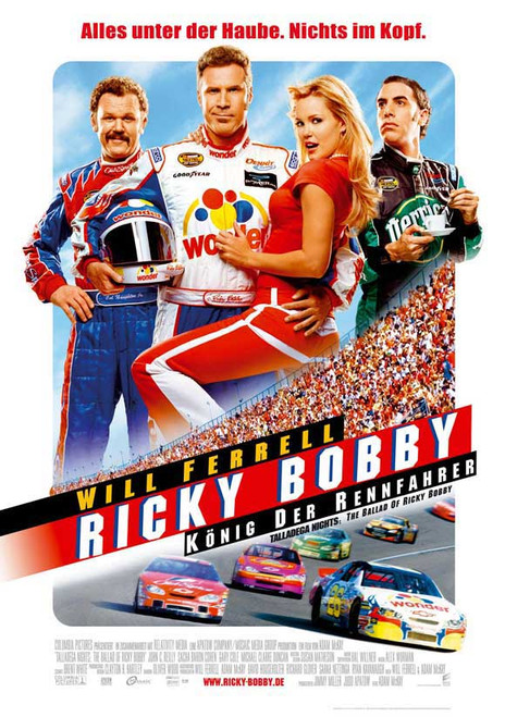 Talladega Nights: The Ballad of Ricky Bobby Movie Poster Print (11 x 17) - Item # MOVGJ3614