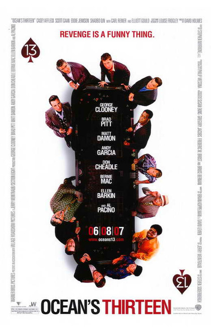 Ocean's Thirteen Movie Poster Print (11 x 17) - Item # MOVAI5012