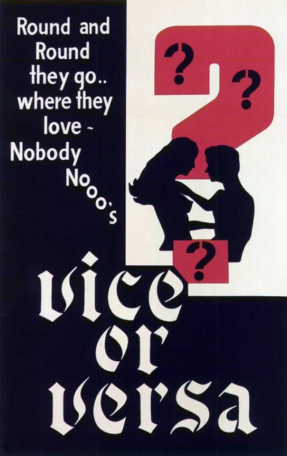 Vice Or Versa Movie Poster Print (11 x 17) - Item # MOVGI5734