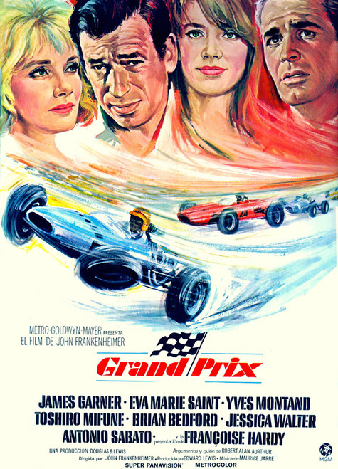 Grand Prix Movie Poster Print (27 x 40) - Item # MOVII2716