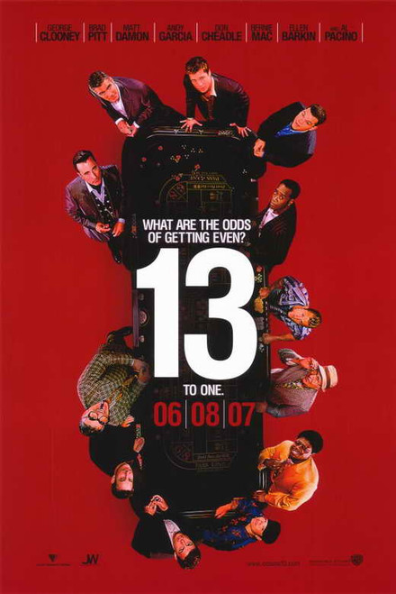 Ocean's Thirteen Movie Poster Print (11 x 17) - Item # MOVCH9940