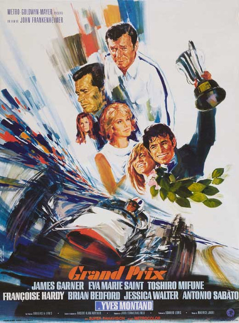 Grand Prix Movie Poster Print (27 x 40) - Item # MOVIB11053