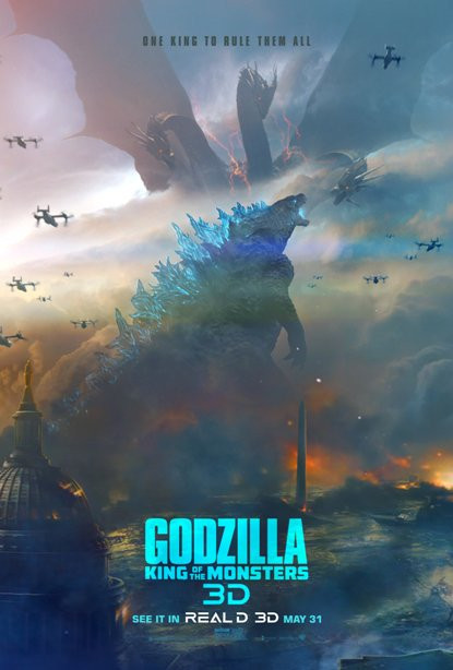 Godzilla : King of the Monsters Movie Poster Print (27 x 40) - Item # MOVIB83855