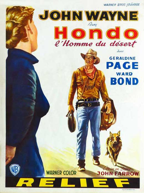 Hondo Movie Poster Print (27 x 40) - Item # MOVII5616