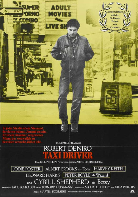 Taxi Driver Movie Poster Print (11 x 17) - Item # MOVAJ9201
