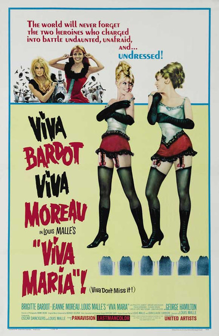Viva Maria! Movie Poster Print (11 x 17) - Item # MOVCB14060