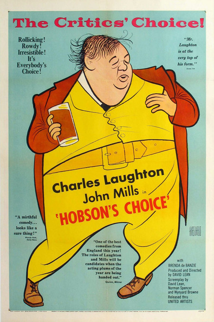 Hobson's Choice Movie Poster Print (27 x 40) - Item # MOVCI7458