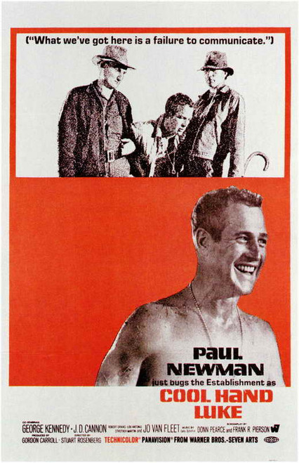 Cool Hand Luke Movie Poster Print (11 x 17) - Item # MOVED1893