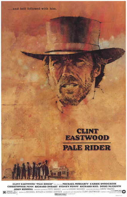 Pale Rider Movie Poster Print (11 x 17) - Item # MOVID0842 Pale Rider Movie Poster Print (11 x 17) - Item # MOVID0842