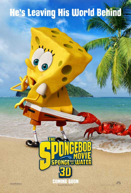 The SpongeBob Movie: Sponge Out of Water Movie Poster Print (11 x 17) - Item # MOVGB55345