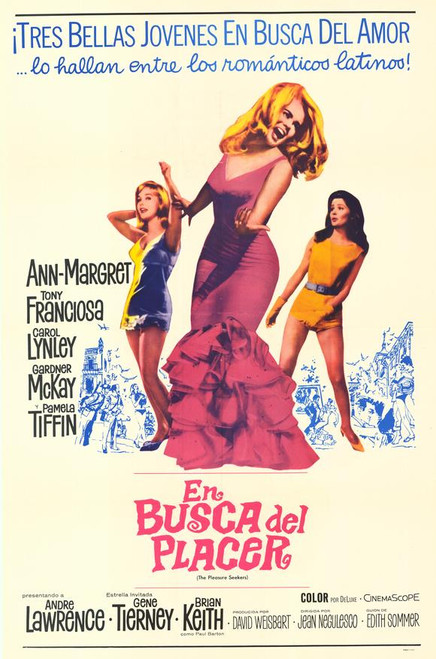 The Pleasure Seekers Movie Poster Print (11 x 17) - Item # MOVIF4864