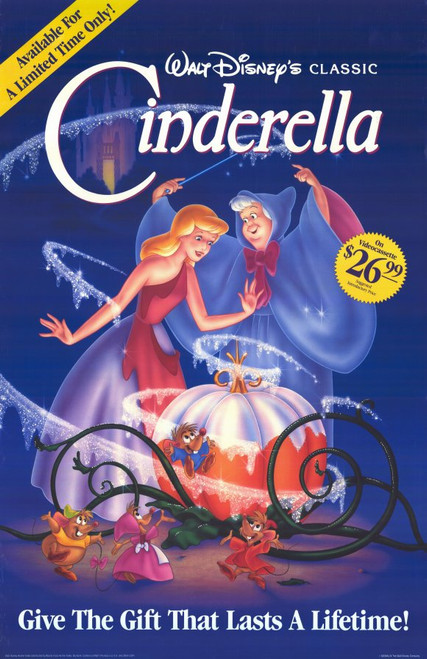 Cinderella Movie Poster Print (11 x 17) - Item # MOVIF6249