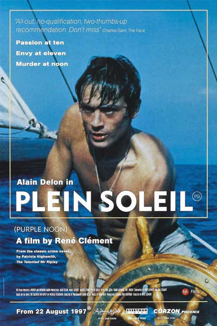 Purple Noon Movie Poster Print (11 x 17) - Item # MOVAJ7807
