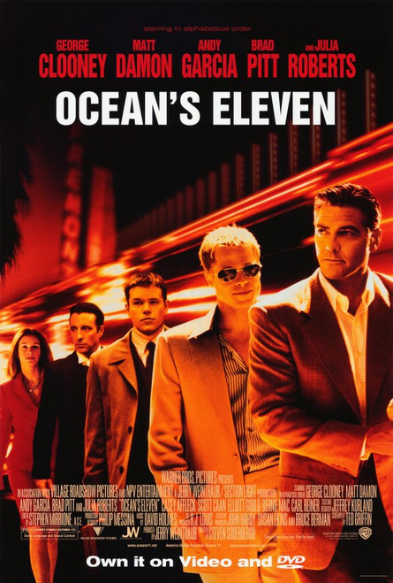Ocean's Eleven Movie Poster Print (11 x 17) - Item # MOVIB18390