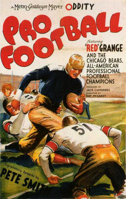 Pro Football Movie Poster Print (27 x 40) - Item # MOVEF9352