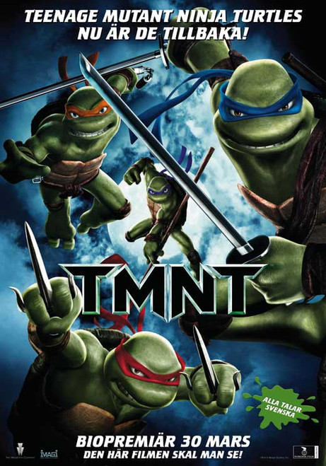 TMNT Movie Poster Print (27 x 40) - Item # MOVCB20194