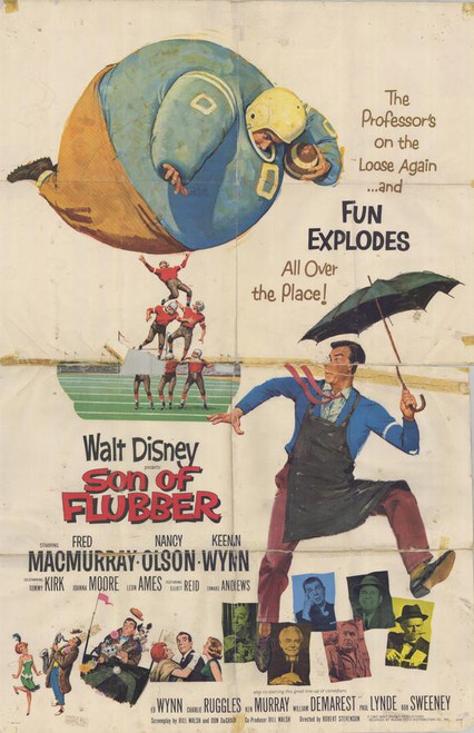Son of Flubber Movie Poster Print (11 x 17) - Item # MOVGF6088
